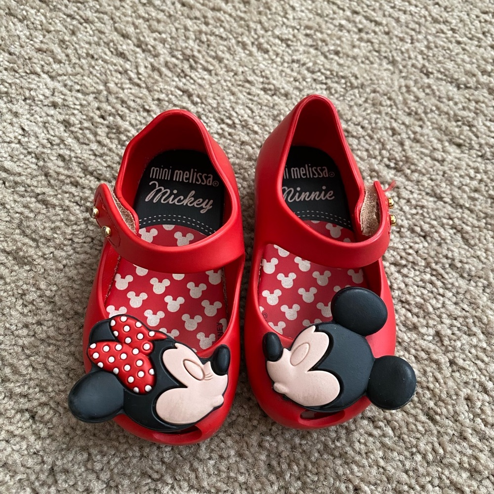 Mini Melissa Mickey & Minnie Flats